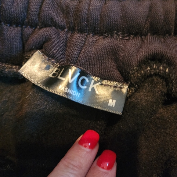 NWT BLVCK Paris Womens Hoodie and Sweatpants Set Medium - Picture 6 of 11